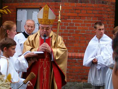 Ks. Biskup Jan Tyrawa w Cielu