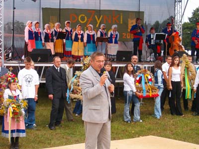 Wojewoda Romuald Kosieniak w Kruszynie Krajeńskim
